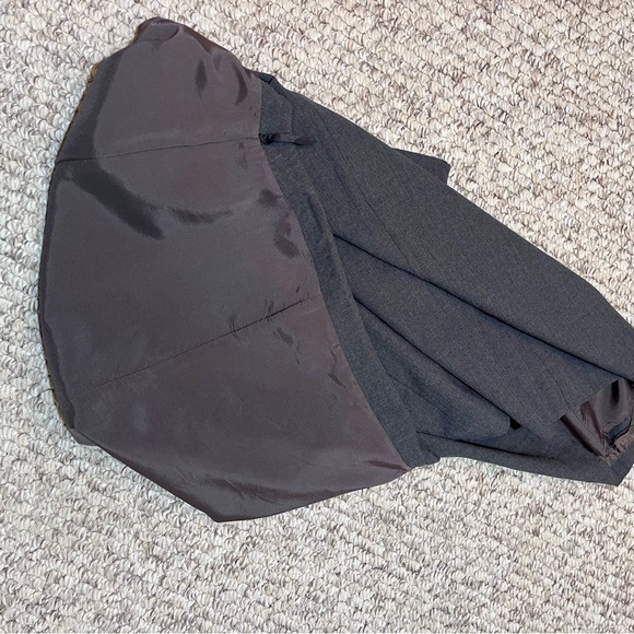 Banana Republic Charcoal Pencil Skirt wool blend fully lined women’s size 14 - Picture 5 of 11